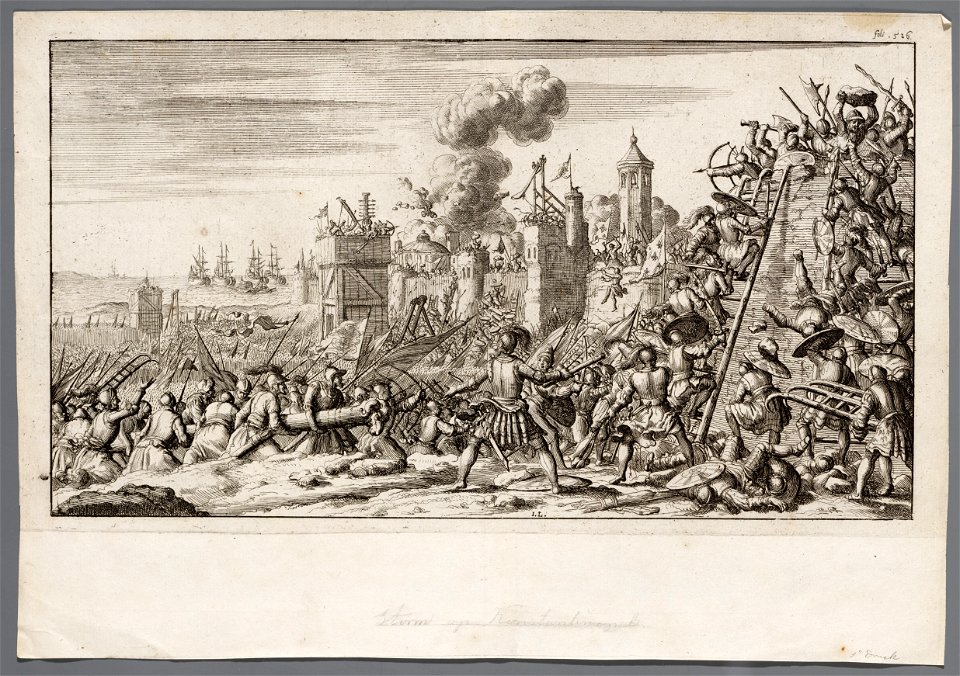 Bestorming van de vesting Galata, objectnr A 41625