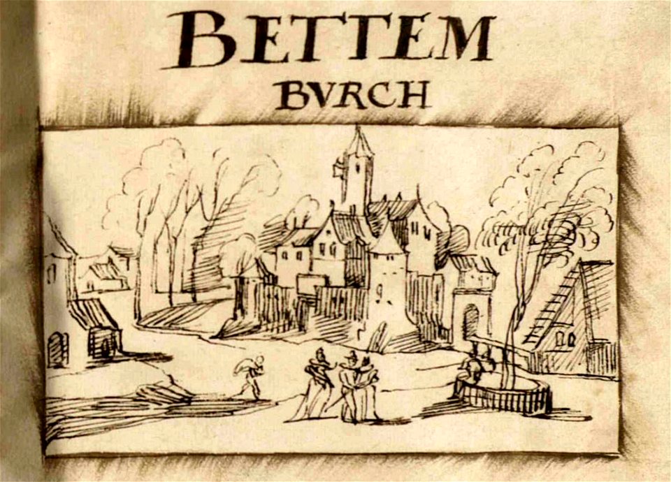 Bettemburch by Jean Bertels 1597