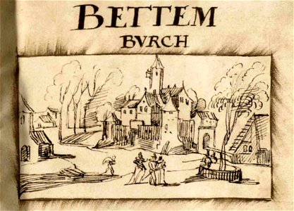 Bettemburch by Jean Bertels 1597