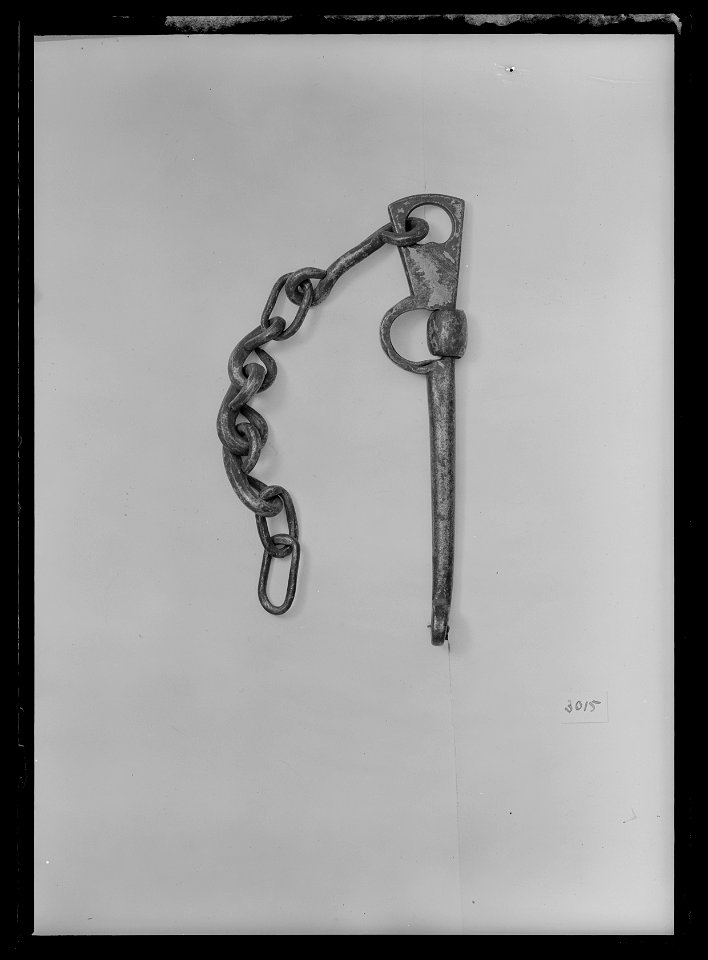 Bett, s.k. stångbett, troligen 1800-tal - Livrustkammaren - 17624