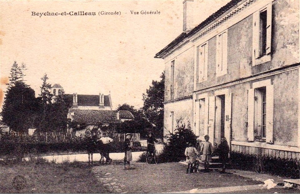 Beychac-et-Caillau - vue générale