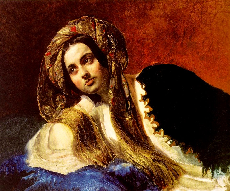 Briullov-Karl-A-Turkish-Girl