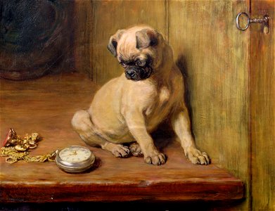 Briton Rivière - Tick-Tack