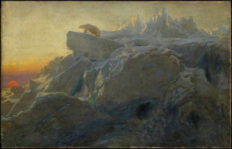 Briton Riviere (1840-1920) - Beyond Man's Footsteps - N01577 - National Gallery