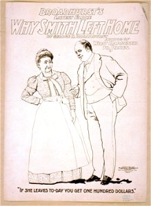 Broadhurst's latest farce, Why Smith left home by George H. Broadhurst, author of What happened to Jones. LCCN2014636557