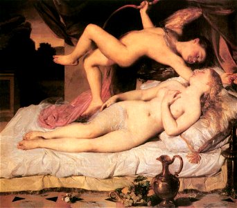 Brocky, Karoly - Cupid and Psyche (1850-5)