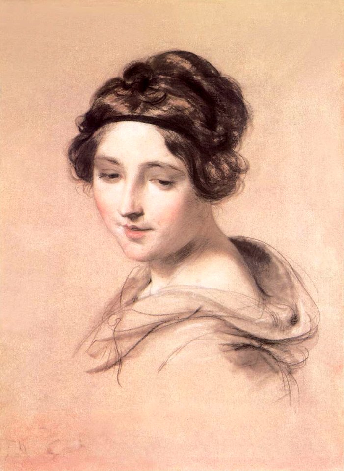Brocky, Karoly - Young Woman (ca 1840)