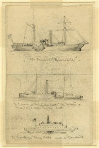 Broadside views of three steamships LCCN2004660630