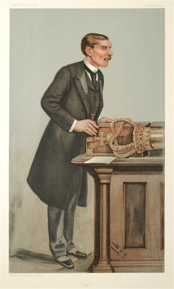 St John Brodrick Vanity Fair 18 July 1901