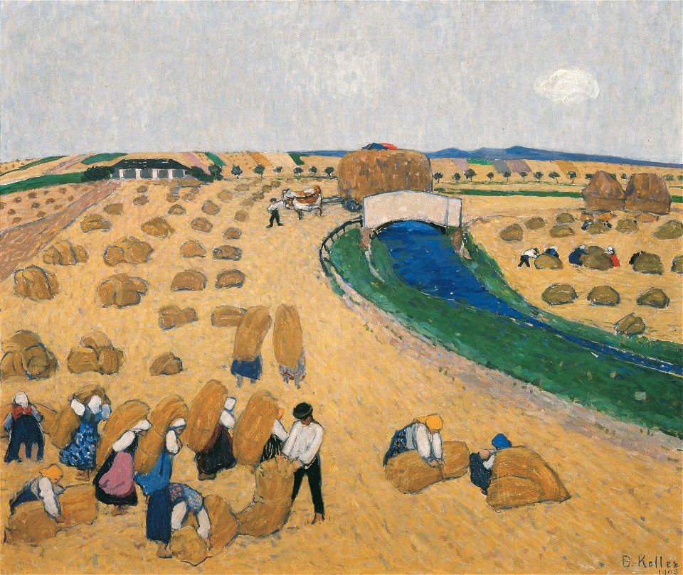 Broncia Koller-Pinell - Die Ernte - 5458 - Österreichische Galerie Belvedere