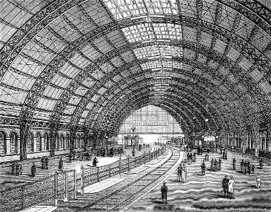 Brockhaus 14 Berlin Bahnhof Friedrichstraße