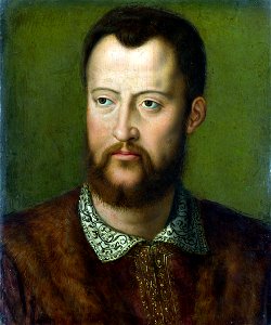 After Bronzino Portrait of Cosimo I de' Medici, Grand Duke of Tuscanyю 1574. London NG