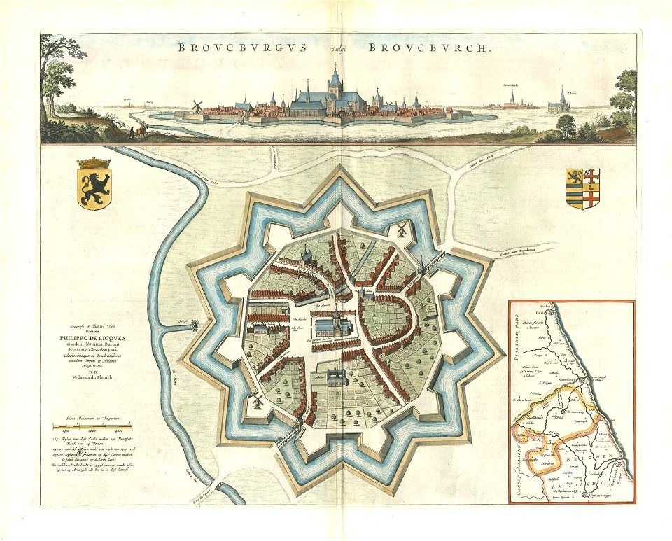 Broekburg 1649 Blaeu