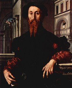 Bartolomeo Panciatichi by Angelo Bronzino