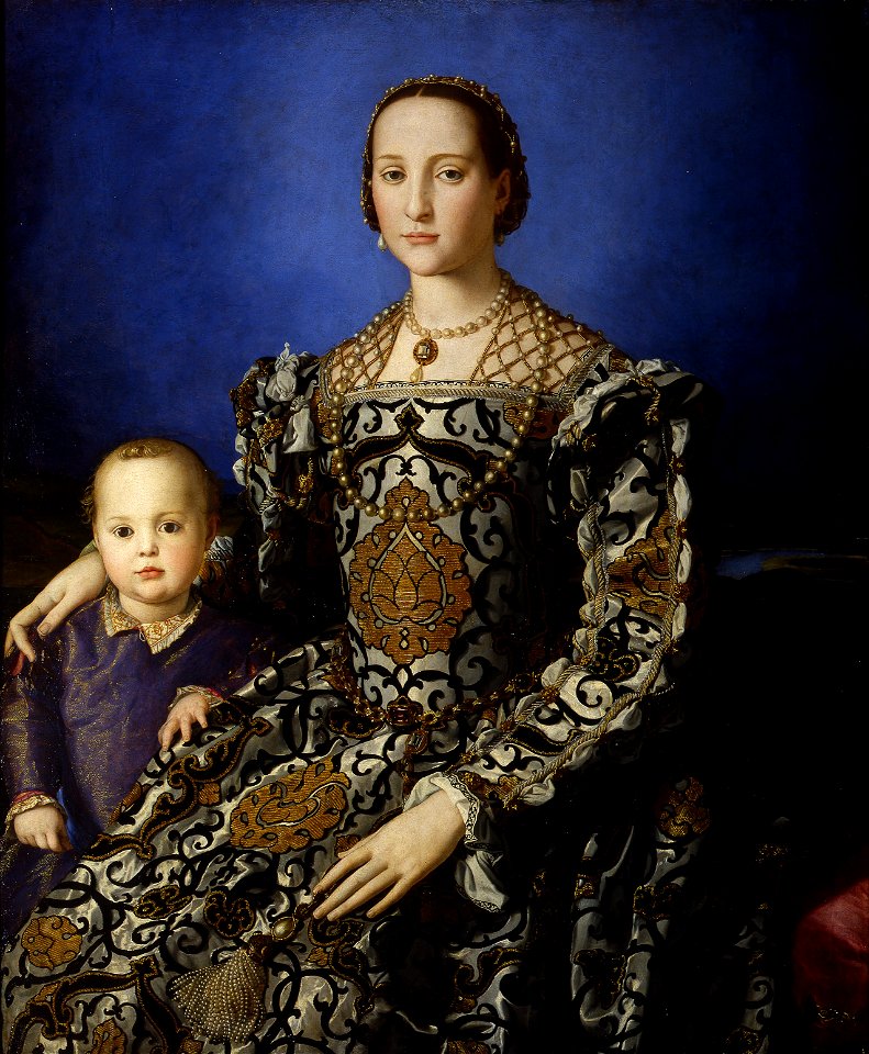 Bronzino - Eleonora di Toledo col figlio Giovanni - Google Art Project