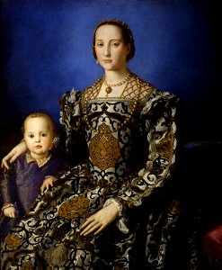 Bronzino - Eleonora di Toledo col figlio Giovanni - Google Art Project