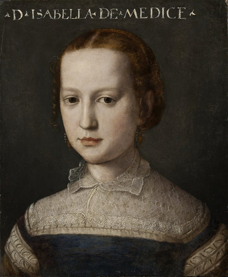 Isabella de Medici (1542-1576) (Agnolo Bronzino) - Nationalmuseum - 17348
