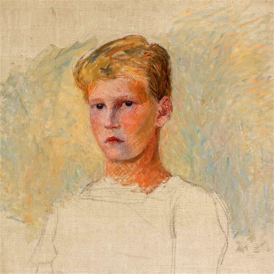 Broncia Koller-Pinell Porträt eines Knaben