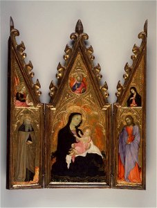Brooklyn Museum - Madonna of Humility portable altarpiece - Andrea di Bartolo