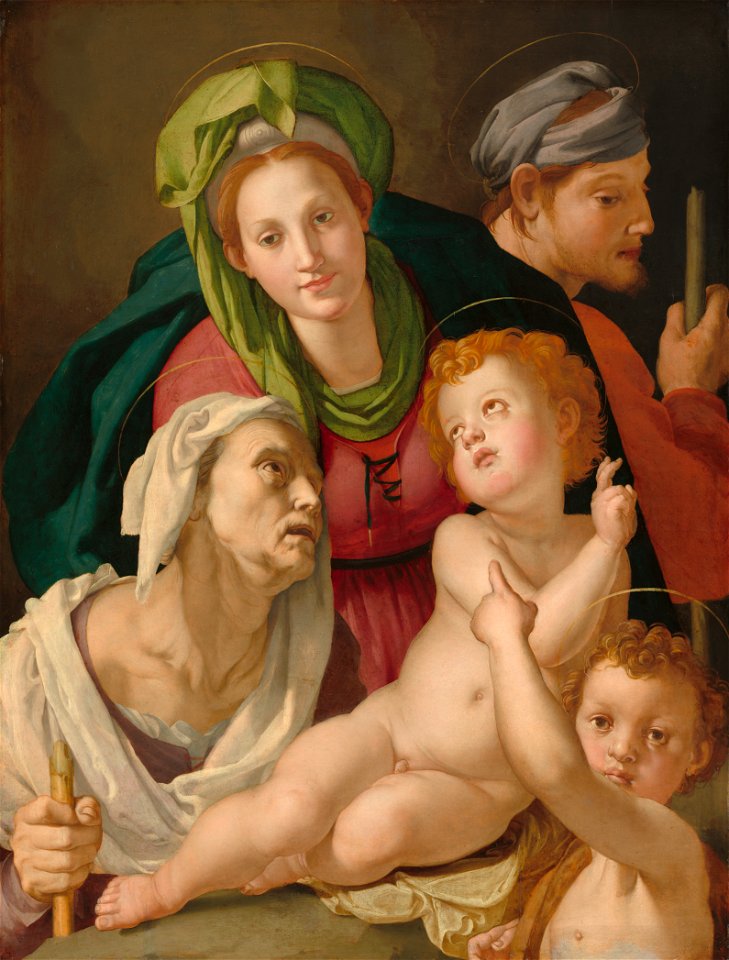 Bronzino The Holy Family NGA