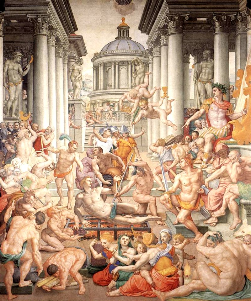 Bronzino Martyrdom of St Lawrence