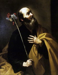 Brooklyn Museum - Saint Joseph with the Flowering Rod - Jusepe de Ribera - overall. Free illustration for personal and commercial use.