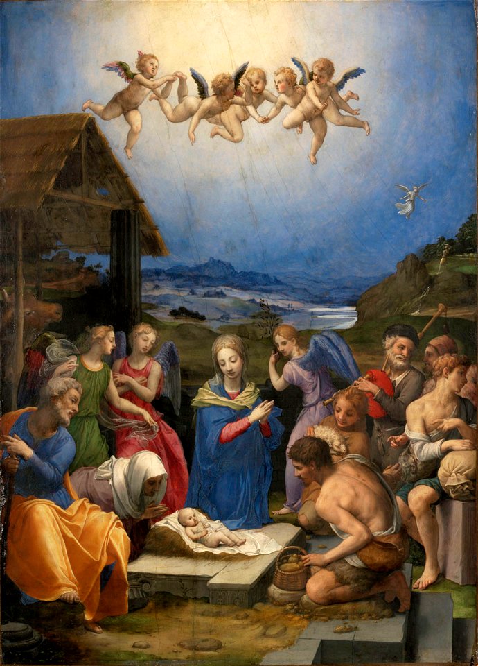 Bronzino Adoration of the Shepherds