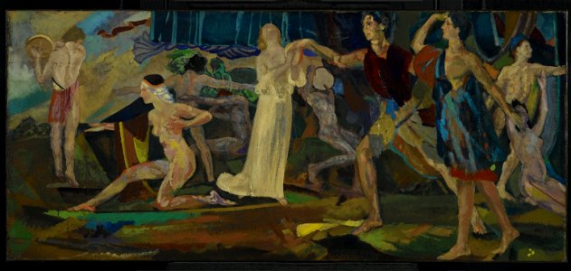 Brooklyn Museum - Freshness of the Wounded - Arthur B. Davies - overall