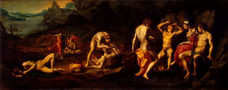 Angelo Bronzino - Sfida tra apollo e marsia