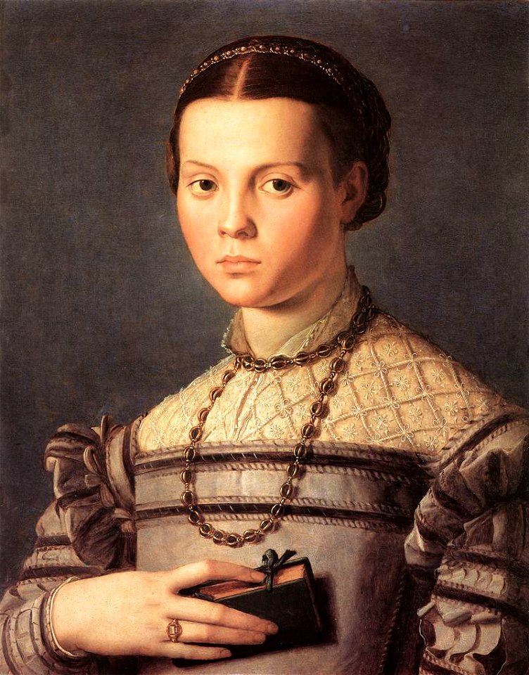 Angelo Bronzino - Portrait of a Young Girl - WGA3270