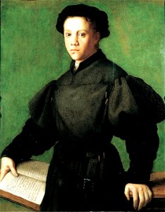 Bronzino - Portrait of Lorenzo Lenzi