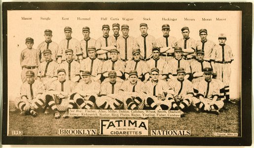 Brooklyn Dodgers, baseball card portrait LCCN2007685719