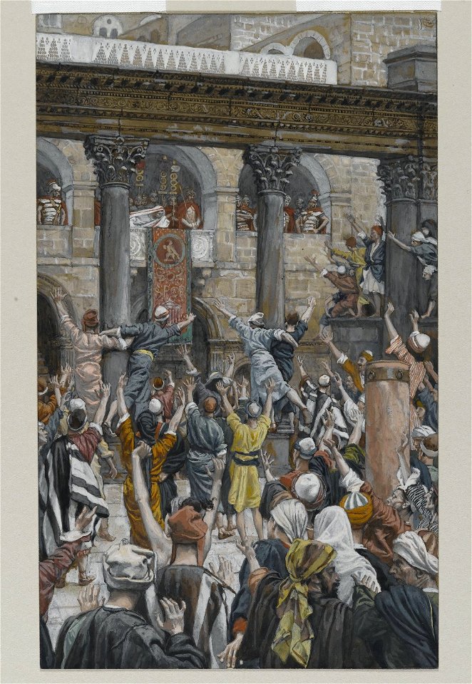 Brooklyn Museum - Let Him Be Crucified (Qu'il soit crucifié) - James Tissot