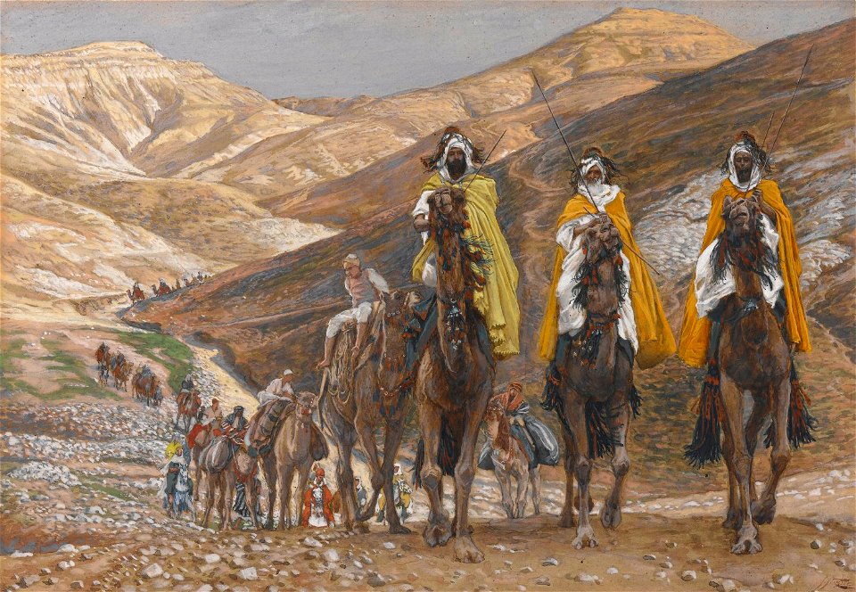 Brooklyn Museum - The Magi Journeying (Les rois mages en voyage) - James Tissot - overall