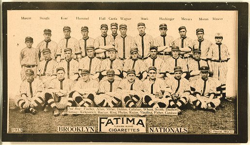 Brooklyn Dodgers, baseball card portrait LCCN2007685719