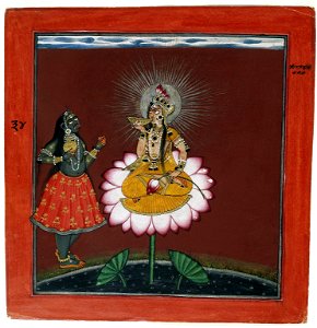 Brooklyn Museum - Siddha Lakhsmi with Kali - Indian