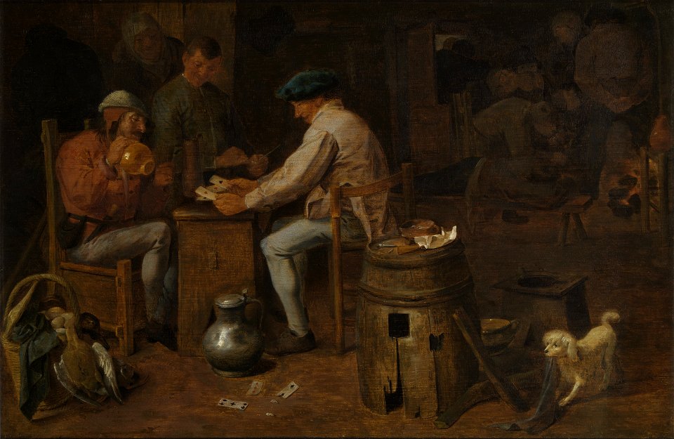 Adriaen Brouwer - The Card Players