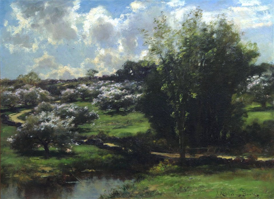 A Country Road by John Appleton Brown