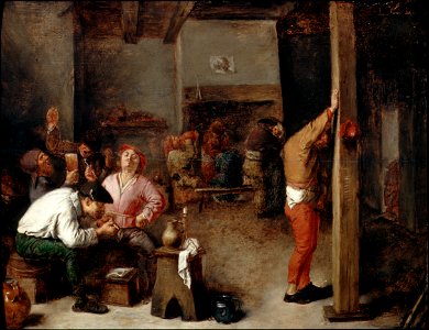 Brouwer, Adriaen - Interior of a Tavern - Google Art Project. Free illustration for personal and commercial use.