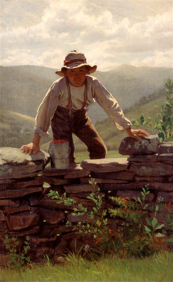 The Berry Boy by John George Brown