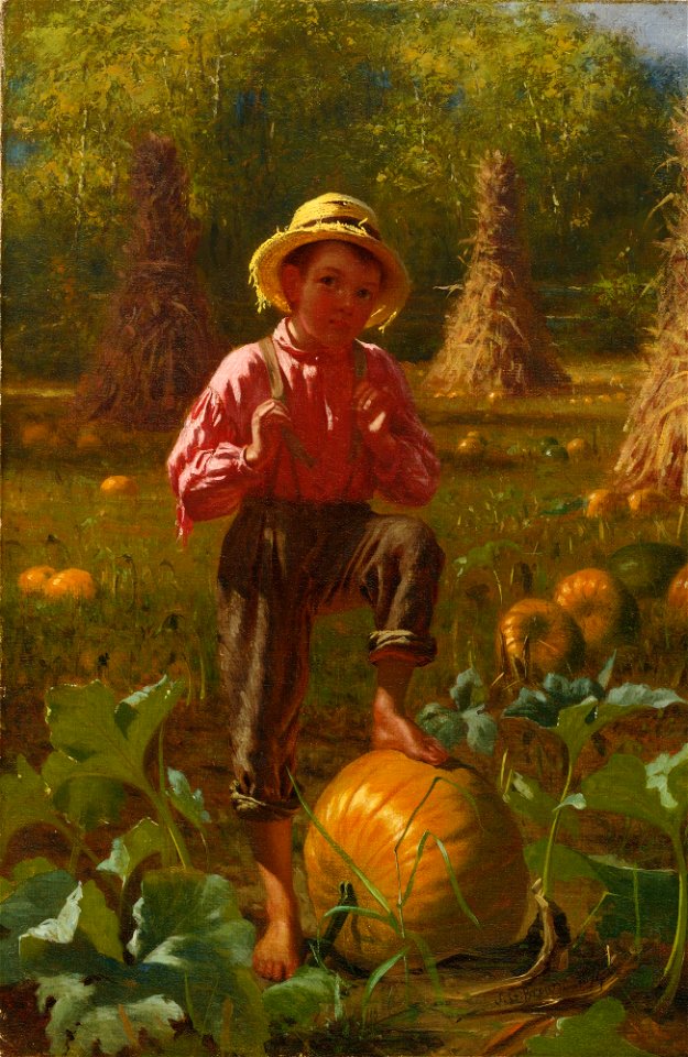 John George Brown - That's me pumpkin (1874)