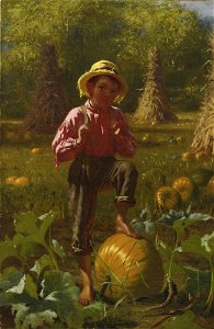 John George Brown - That's me pumpkin (1874)