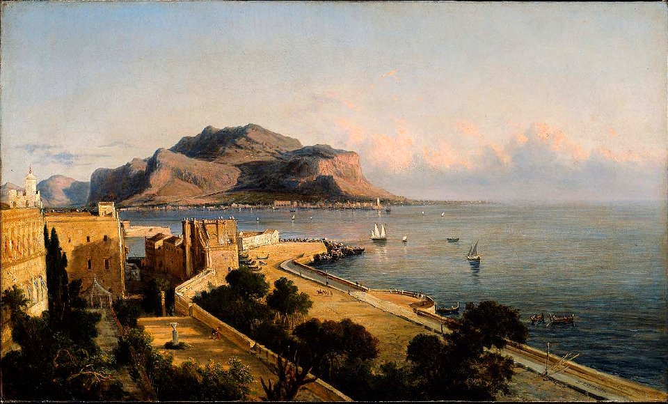 1856 MotePellegrino Palermo byGeorgeLBrown MFABoston