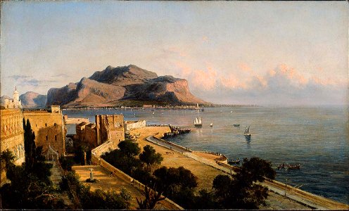 1856 MotePellegrino Palermo byGeorgeLBrown MFABoston