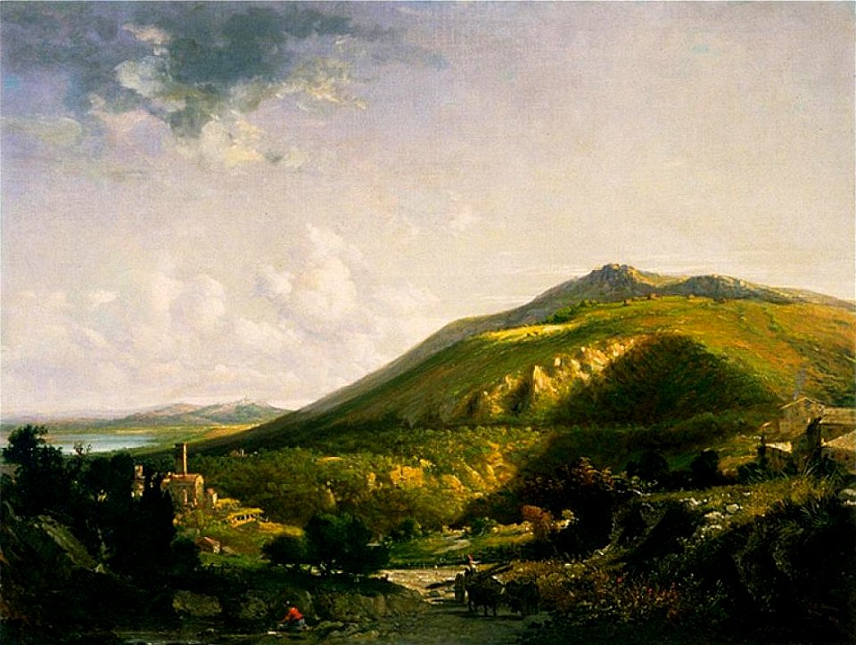 Spring Morning in the Roman Compagna by George Loring Brown