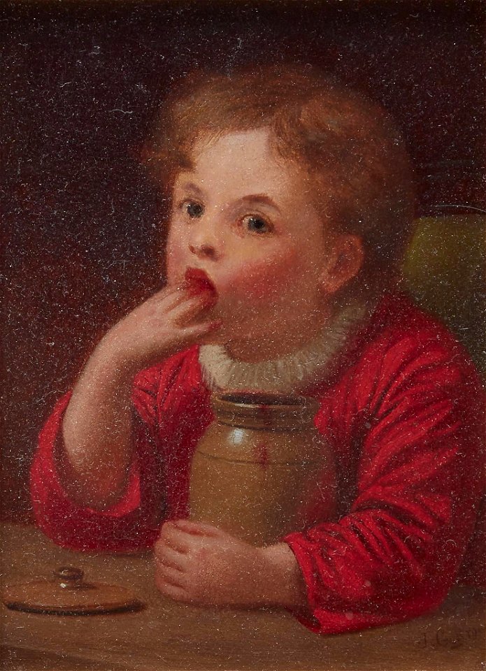 Fingers Before Forks by John George Brown, c. 1860-64