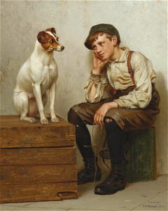 John George Brown - Mutual Admiration