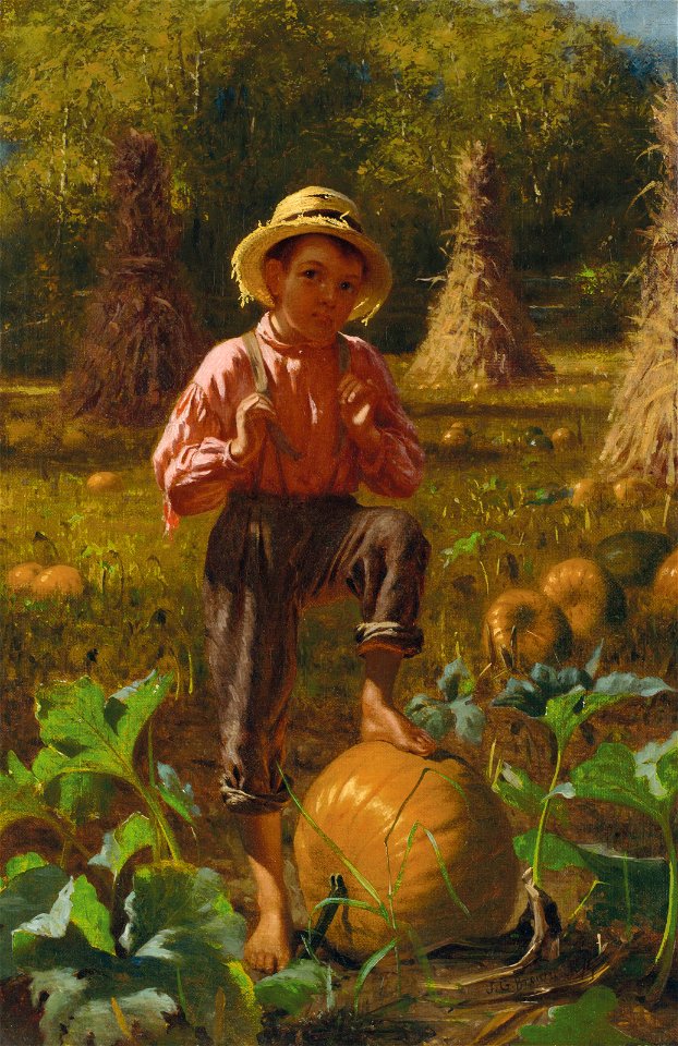 John George Brown - That's me pumpkin, 1874