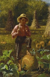 John George Brown - That's me pumpkin, 1874