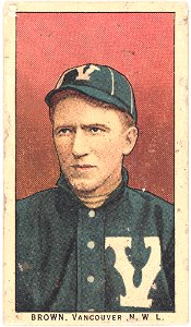 Brown, Vancouver Team, baseball card portrait LCCN2008676977